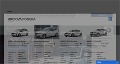 Desktop Screenshot of bmw-zilina.sk